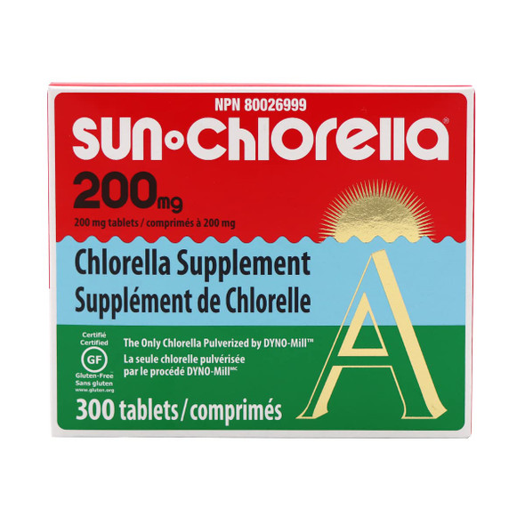 Sun Chlorella Eleuthero Nutritional Tablets 200 Mg 300 Count
