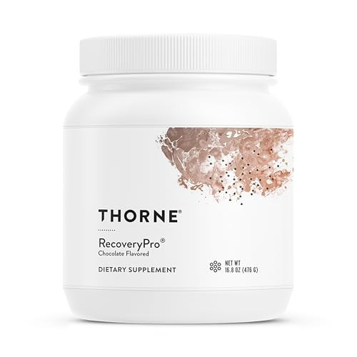 Thorne - Recoverypro - Whey Protein Powder With Magnesium Gaba & L-Tryptophan - Supports Restful Sleep Stress Management & Muscle Recovery - Nsf Certified For Sport - Gluten-Free 12 Servings
