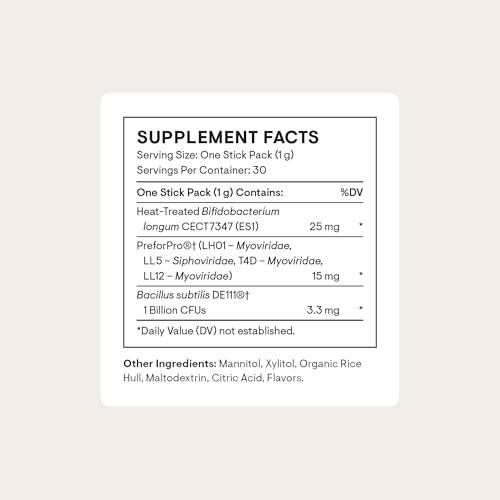 Thorne - Complete Biotic - Probiotic Prebiotic & Postbiotic For Women Men & Kids - Supports Gut Digestive & Immune Health - Occasional Constipation Diarrhea Gas & Bloating Relief 30 Servings