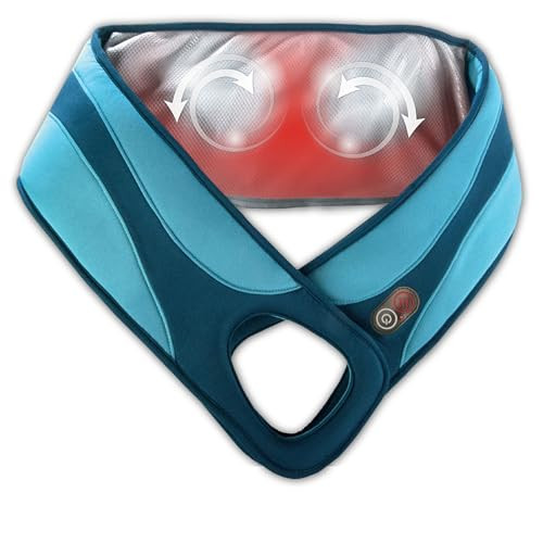 Wahl Corded Light Rotational Kneading Body Massage Wrap With Targeted Massage Nodes And Heat For Shoulder Back Leg And Calf Pain Relief Fsa Eligible Model 4270
