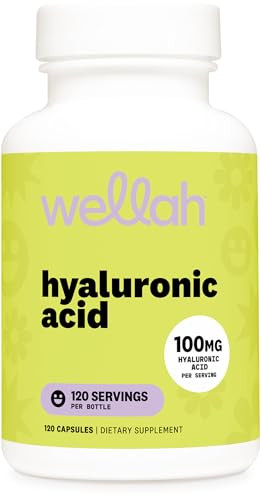 Wellah Hyaluronic Acid Supplement For Women (100Mg) 120 Capsules
