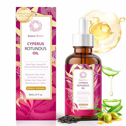 Zoone Nutra Cyperus Rotundus Seed Oil 60Ml Enhanced Botanical Formula With Hair Inhibiting Complex Infused With Narcissus & Japanese Yam Extract Lightweight Body Care Blend