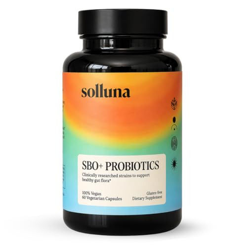 Solluna Feel Good Sbo Probiotics Soil Based Organisms (Sbos) Prebiotics Postbiotics Humic Acid Shilajit Chaga & Turkey Tail Mushroom For Digestion Solluna By Kimberly Snyder (60Ct) Vegan & Non-Gmo