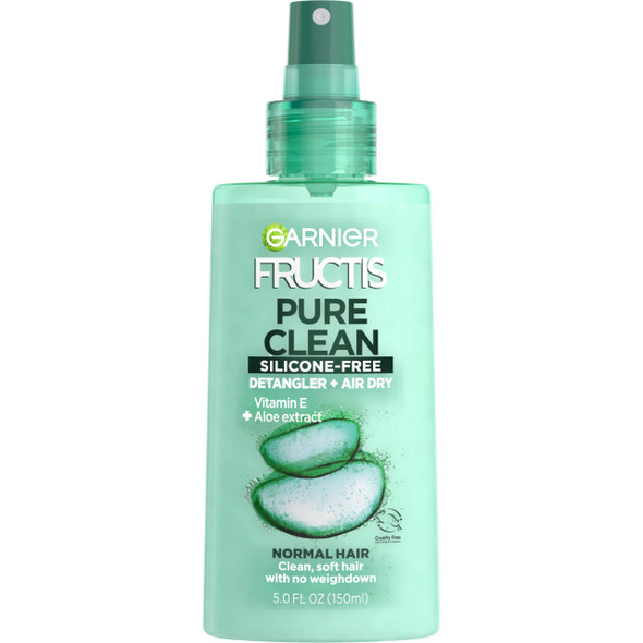 Garnier Fructis Pure Clean Detangler + Air Dry Aloe Vera 5 Fl Oz