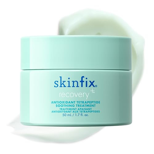 Skinfix Antioxidant Tetrapeptide Soothing Treatment - 1.7 oz - Overnight Face Mask - Visibly Calms Redness & Hydrates Skin - Non-Comedogenic - Vegan Cruelty Free