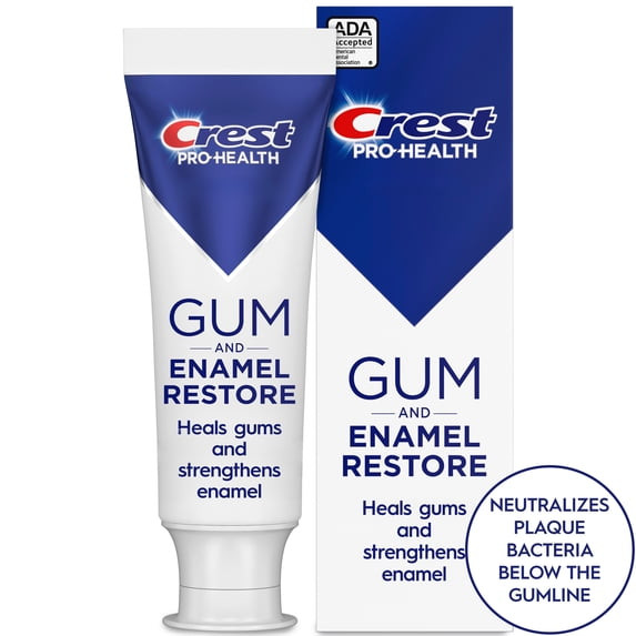 Crest Toothpaste Pro-Health Gum and Enamel Repair Toothpaste Advanced Whitening 2.6 oz