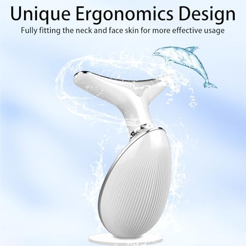 Asexetic Face Sculpting Tool, Neck And Face Massager, Portable 3 In 1 Facial Device For Daily Skin Care, White