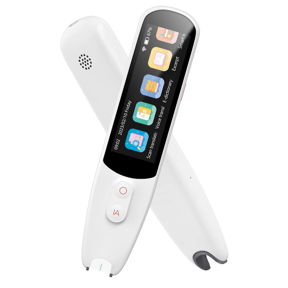 Svantto 4-In-1 Translator Pen & Reading Pen For Dyslexia Readers Students And Language Learners Ocr Translation (102 Languages) Text-To-Speech Reading Smart Notes Voice Recorder-No Monthly Fee