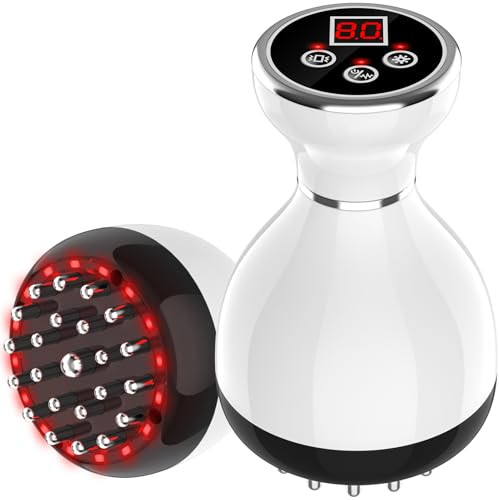 Connova Lym-Phatic Dr-Ainage Massager -Body Scul-Pting Machine With 30-Level Micro-Current, Light Heat & Vib-Ration For Legs Arms & Belly Body Helps Reduce Str-Etch Marks & Cell-Ulite