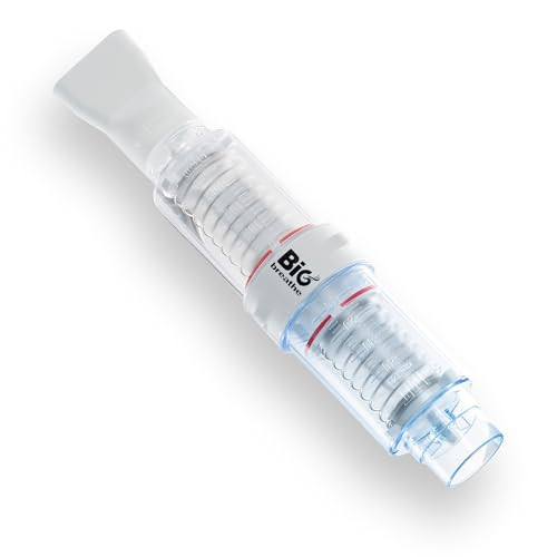 Big Breathe Bigbreathe Imt/Pep Breathing Exerciser Dual Action Lung Trainer For Seniors & Adults Mucus Relief Airway Clearance Inspiratory & Expiratory Resistance Easy To Use Travel-Ready