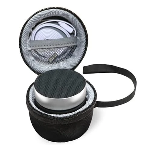Adaptive Sound Technologies Carrying Case For Lectrofan Micro & Micro2 - Case For Sound Machine - Hybrid Shell Type Exterior With Pocket For Charging Cable & Lanyard - Lightweight Design