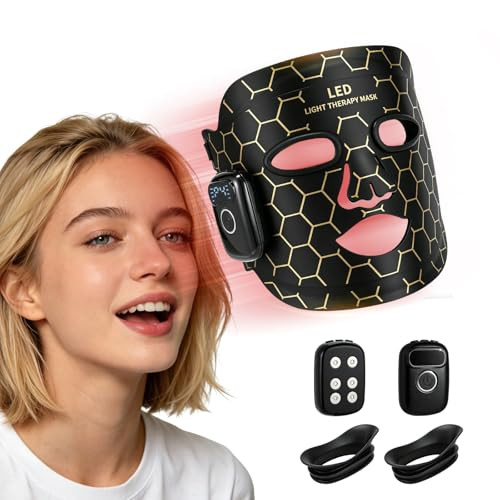Audmsier 7-Color Red Light Treatment Facial Mask