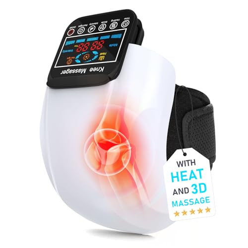Supband Knee Massager 4 In 1 With Heat, Vibration, Red Light And 3D Massage, Cordless, Portable, Rechargeable, s For Family And Friends