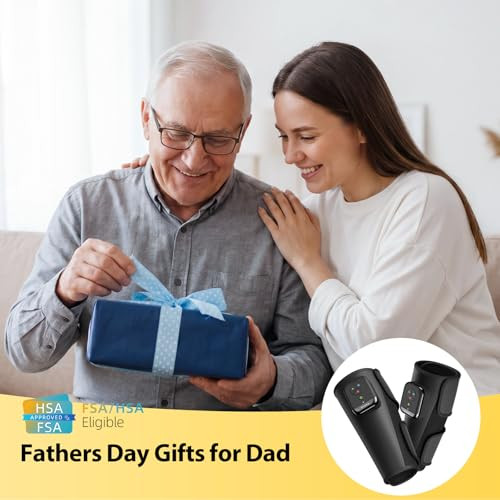 Comfytemp Cordless Calf Massager For Circulation And Pain Relief, Fsa Eligible Hsa, Portable Leg Compression Massager For Edema, Rls, Varicose Veins, Ideal For Mom Dad Seniors (Fit Calf 13"~18")