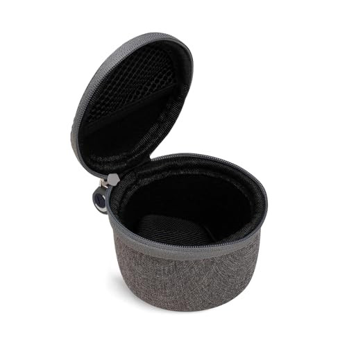 Yogasleep Crush-Resistant Travel Case For Travel Mini White Noise Sound Machine, Provides Protection While Traveling, Double Stitch Zipper, Protection From Scratches & Water Splashes (Gray)
