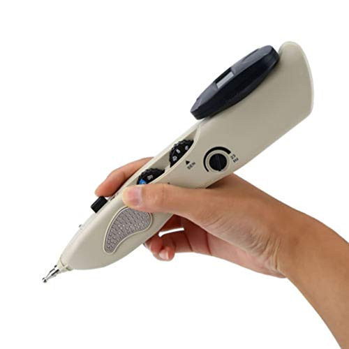 Cocoray Rechargeable Massage Acupoint Pen Point Detector Digital Display Electronic Acupuncture Stimulator Machine 23 * 3.5 * 4.6Cm