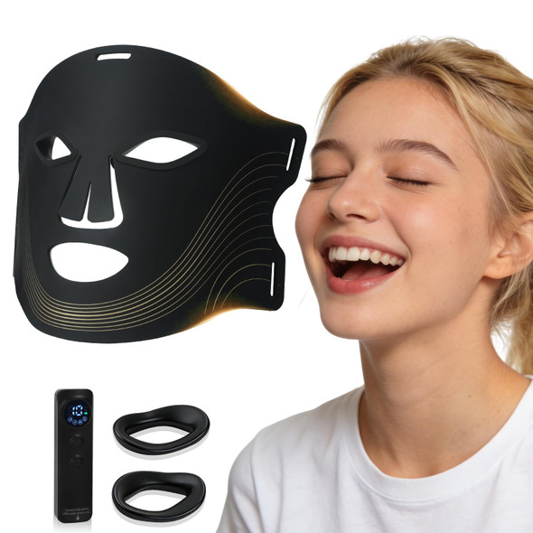 Zorendi Red Light Therapy For Face,7 Colors Near Infrared Led Face Mask Light Therapy, Portable Anti-Aging & Skin Rejuvenation Device For Home & Travel, For Women