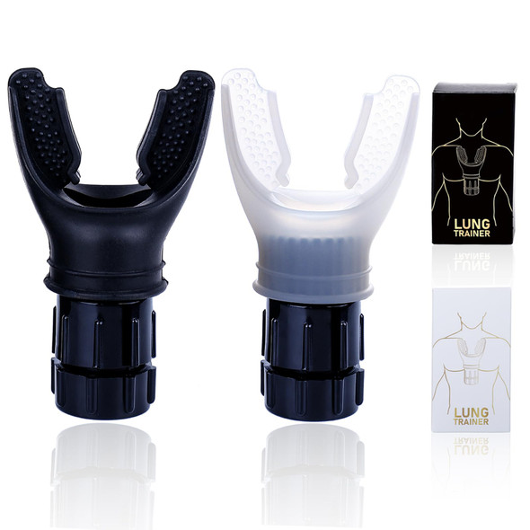 Kitchenassist Portable Breathing Trainer With Adjustable Resistance Settings Muscle Trainer Exercise Device Resistance Trainer To Improve Breathing Capacity Enhance Muscle Training Strength