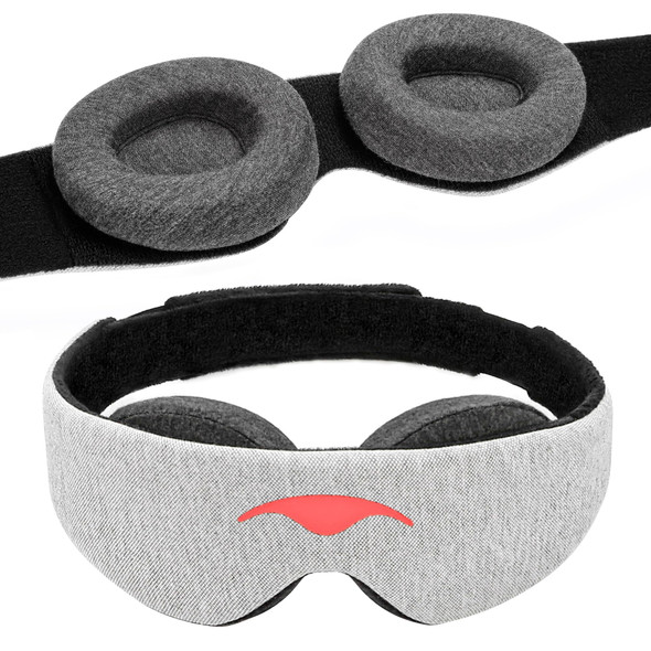 Manta Sleep Manta Original Sleep Mask - Maximum Blackout Sleep Mask For Deep Sleep, Adjustable With Detachable Eye Cups, Zero Eye Pressure For Back & Belly Sleepers, Ideal For Travel, Shift Work & Daytime Sleep