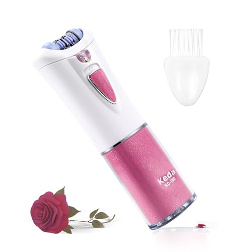 Morbex Green Smooth Glide Facial Epilator For Women, Lady Epilators Hair Removal For Face, Epilators With Led Light, Two Speed Hair Removal Device, Pluxy Facial Hair Removal For Bikini Arm Legs Armpits