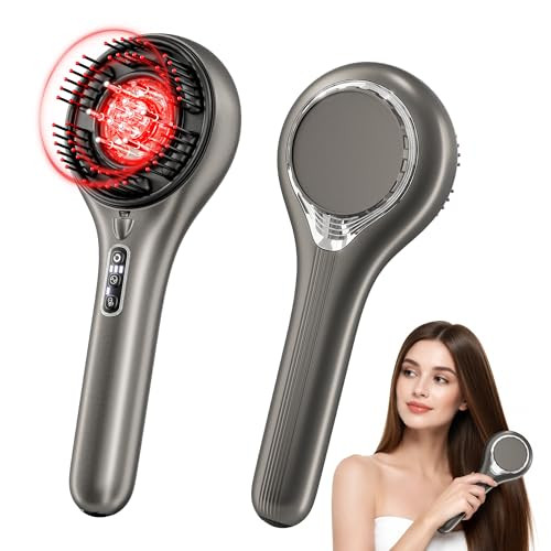 Lpdisplay 5-In-1 Hair Scalp Massager, Hair Growth Hair Oil Applicato, Additional Microcurrent + Negative Ions, Ipx7 Waterproof Design, Portable, Or Men & Women Home & Travel
