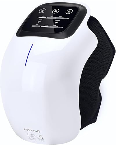 Forthiq Knee Massager Smart For Pain Relief With Heat And Red Light Therapy, 2026 Updated Edition, Relax Tight Muscles, Ideal For Men & Women, Fsa-Hsa Eligible