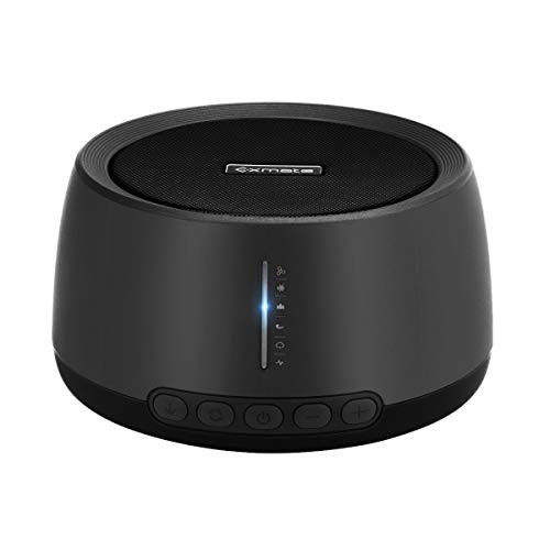 Exmate Sound Machine For Office Privacy, White Noise Machine For Sleeping Adults With 30 Non-Looping Hifi Soothing Sound, Memory Function And Timer Sound Machine For Adult Kid Home Office Travel
