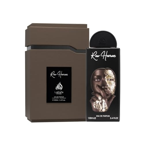 Lattafa Pride Raw Human Eau De Parfum Spray For Unisex 3.4 Ounce