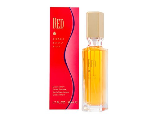Red For Men Giorgio Beverly Hills Eau De Toilette Spray Cologne For Men 1.7 Fl Oz