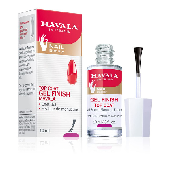 Mavala Nail Top Coat Gel Finish 0.3 Ounce