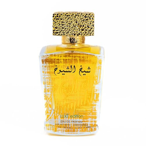 Lattafa Sheikh Al Shuyukh Luxe Edition Eau De Parfum Spray For Unisex 3.4 Ounce