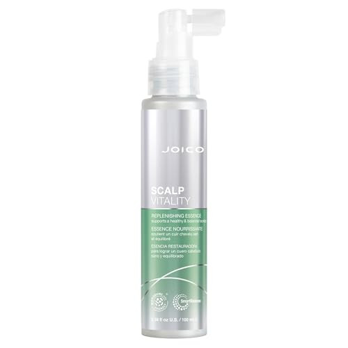 Joico Scalp Vitality Replenishing Essence | Supports A Healthy & Balanced Scalp | For Dry Tight And Itchy Scalp | Hydrate & Nourish | Leaves Scalp Replenished & Calm | Cooling Sensation | 3.38 Fl Oz