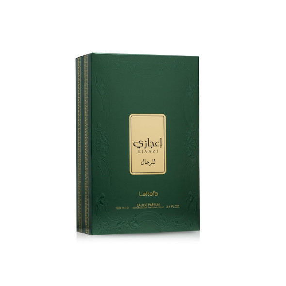 Lattafa Ejaazi For Men Eau De Parfum Spray 3.4 Ounce