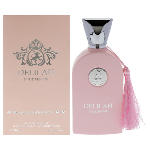 Lattafa Maison Alhambra Delilah Pour Femme Eau De Parfum Spray For Women 3.4 Ounce / 100 Ml