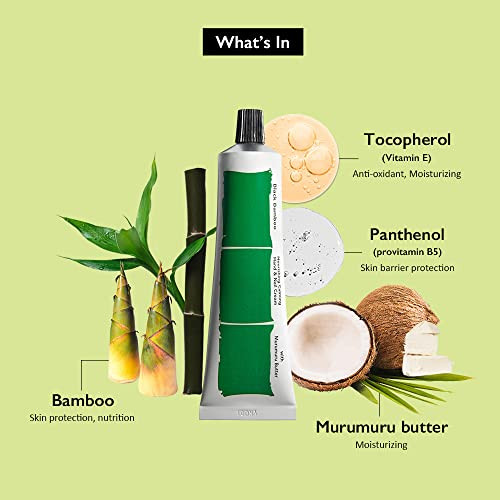 Haruharu Wonder Black Bamboo Nourishing Calming Hand & Nail Cream Deep Nourishing Cracked Hands Softens Cuticles Non-Greasy Murumuru Butter Vegan Cruelty-Free Korean Skincare 1.69 Fl.Oz