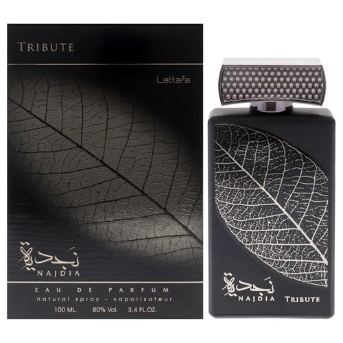 Lattafa Perfumes Najdia Tribute Eau De Parfum Spray For Unisex 3.4 Ounce
