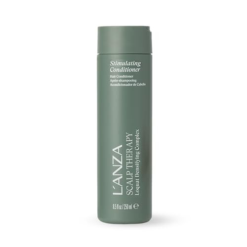 L'anza Scalp Therapy Stimulating Conditioner Hair Growth Conditioner Supports Scalp & Healthy Hair Growth Removes Buildup Moisturizing Combats Oil Anti Aging Color Safe Sulfate Free (8.5 Fl Oz)