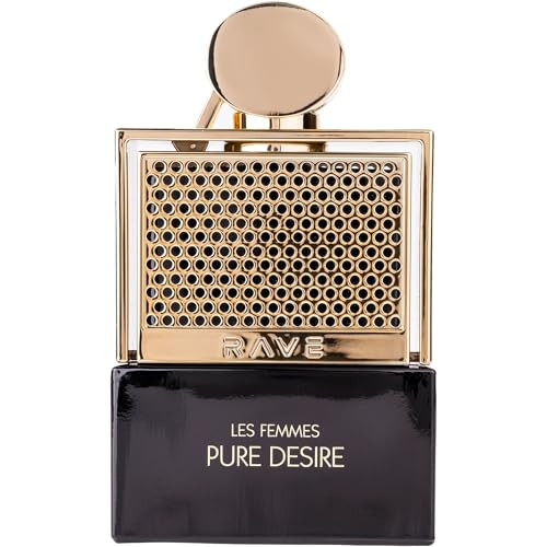 Rave Pure Desire Gold For Women Eau De Parfum Spray 3.4 Ounce