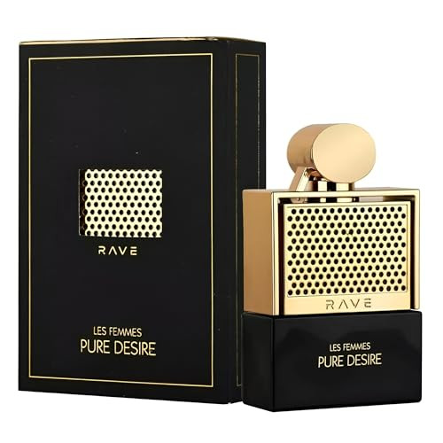 Rave Pure Desire Gold For Women Eau De Parfum Spray 3.4 Ounce