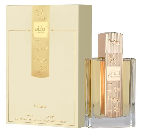 Lattafa Angham - Citrus Lavender Musk Amber Vanilla - Eau De Parfum Long-Lasting Fragrance For Unisex 3.40 Ounce / 100 Ml