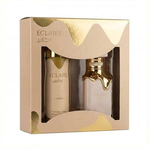 Lattafa Eclaire 2 Pcs Set With 100Ml Edp + 200Ml Perfumed Spray