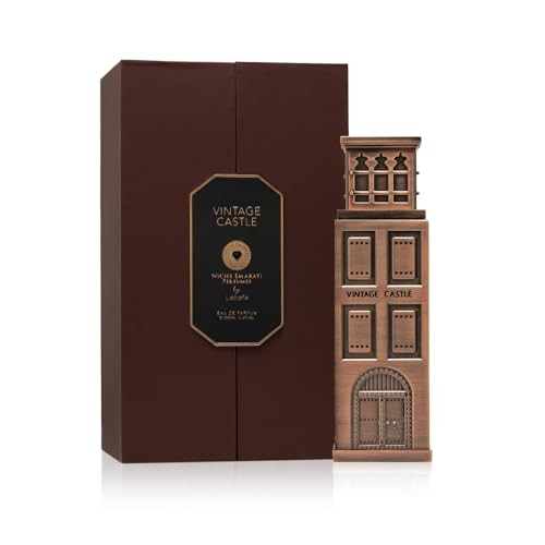 Lattafa Niche Emarati Vintage Castle Eau De Parfum 100 Ml / 3.4 Oz Rich Patchouli & Floral Oriental Unisex Fragrance