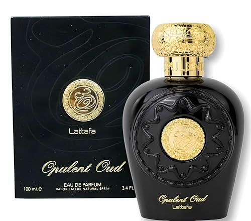 Lattafa Opulent Oud For Unisex Eau De Parfum Spray 3.4 Ounce