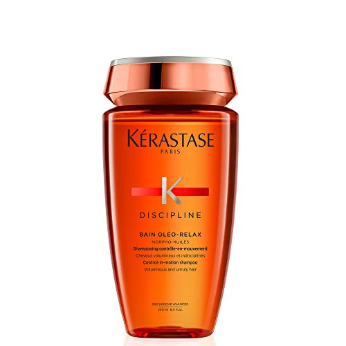 Kerastase Discipline Oleo-Relax Shampoo - Oil-Infused Anti-Frizz Shampoo Moisturizes And Protects Hair 8.5 Fl Oz