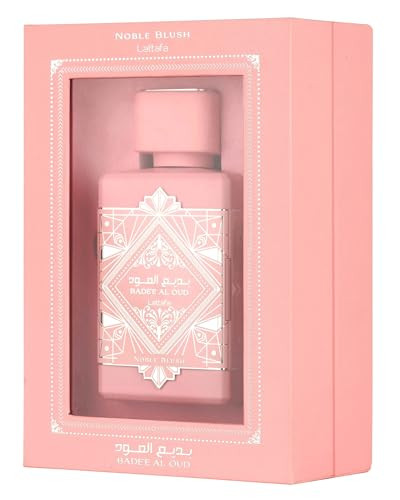 Lattafa Bade'e Al Oud Noble Blush For Unisex Eau De Parfum Spray 3.4 Ounce / 100 Ml