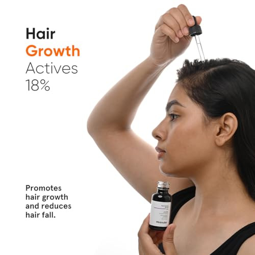 Minimalist Hair Density Serum 18% | Hair Growth Serum With Procapil Capixyl Redensyl Anagain & Baicapil For Hair Fall Control | Women & Men | 30 Ml | 18%