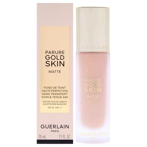 Parure Gold Skin Matte 24H Wear Spf 15-1C Cool By Guerlain For Women - 1.1 Oz Foundation