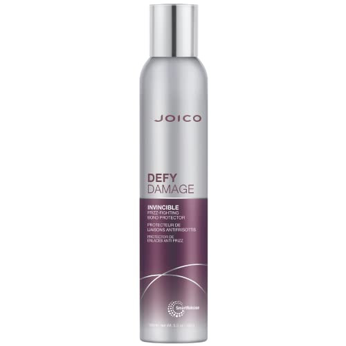 Joico Defy Damage Invincible Frizz-Fighting Bond Protector | 24 Hour Frizz Protection | Thermal Heat & Humidity Protection | Boost Shine | Reduce Breakage | Leave-In Spray | 180Ml