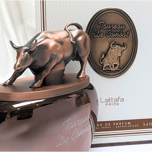 Lattafa Taureau De Combat Eau De Parfum | Amber Jasmine Cinnamon | Long-Lasting Perfume Fragrance