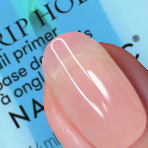 Nails Inc Grip Hold Primer Base Coat With Aha's Advanced Polish Adhesion Color Locking Formula Improves Nail Lacquer Long Wear Smoothening Care Priming Base Coat 0.47 Fl Oz